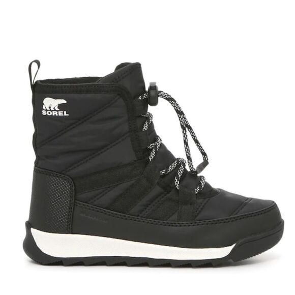 SOREL Whitney II Short Waterproof Insulated Boot, Toddler Size 10, Black, NWT - Picture 3 of 12